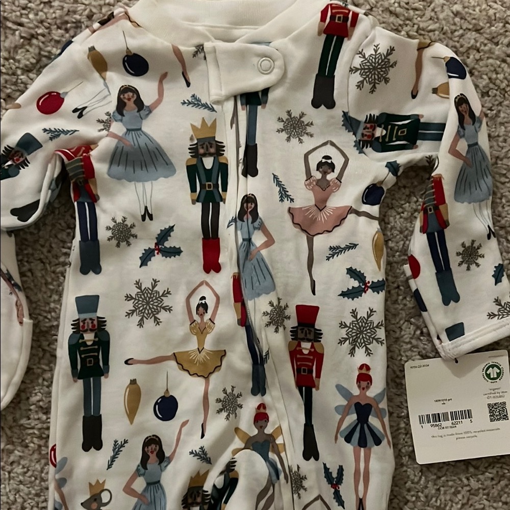Nutcracker Ballet Baby Onesie